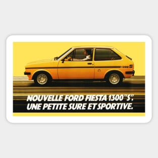 FORD FIESTA - advert Sticker